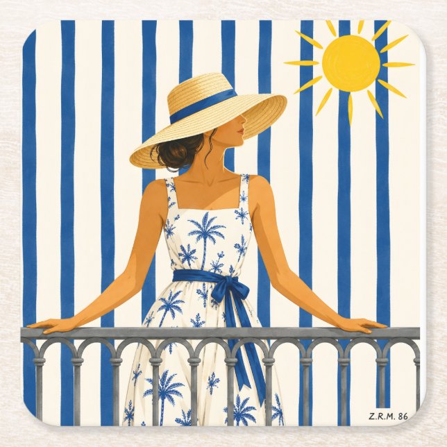 Coaster Welcome summer (Front)