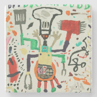 Coaster with Demonic Grillmaster