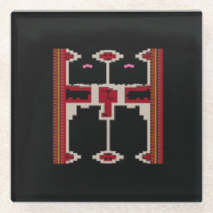 Coaster with Design of Borneo