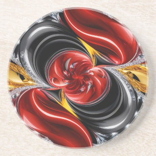 Coaster with German Colours Design