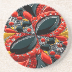Coaster with Germany Colours Design