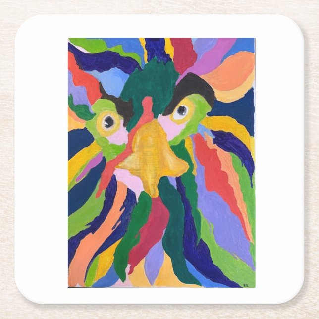 Coaster with Green Maurice  (Front)