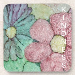Coasters "Flowers Ink 4"