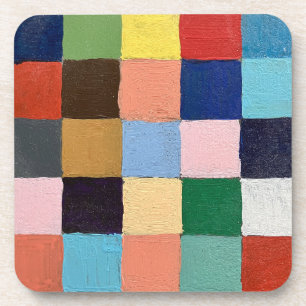 Coasters in the Funky Squares Design