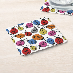 Coasters - Paperboard - Glitter Bugs