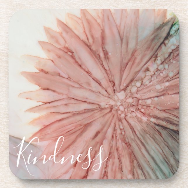 Coasters "Pinkish Flowers" (Front)