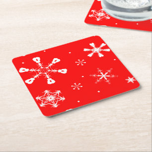 Coasters - Snowflakes - Christmas