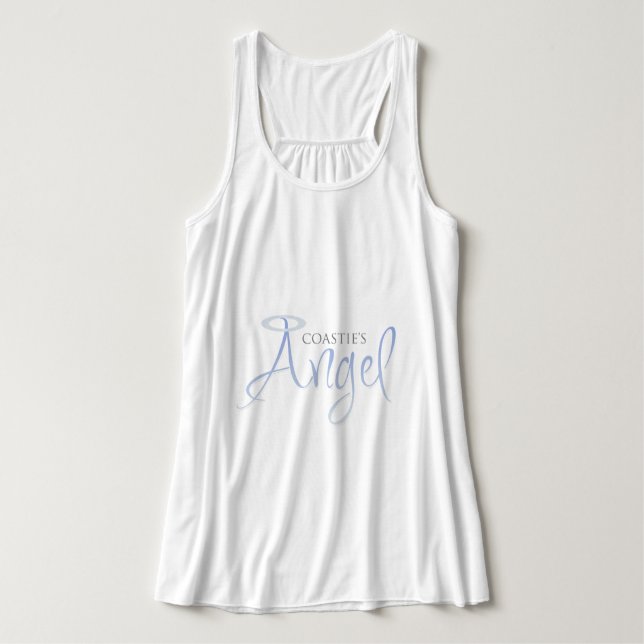 Coastie's Angel Singlet (Design Front)
