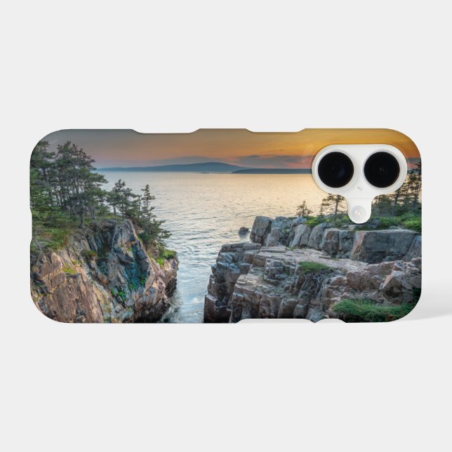 Coastline | Acadia National Park, Maine iPhone Case (Back Horizontal)