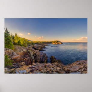 Coastline   Acadia National Park, Schooner Head Poster