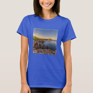 Coastline Acadia National Park, Schooner Head T-Shirt
