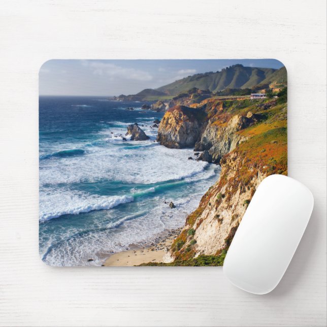 Coastline | Big Sur, California Mouse Pad (With Mouse)