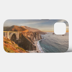 Coastline   Bixby Bridge, Big Sur California iPhone 13 Case