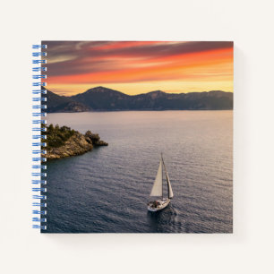Coastline Bodrum, Turkey Notebook