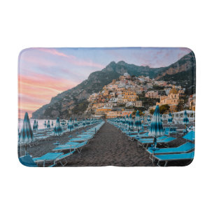 Coastline   Campania, Italy Bath Mat