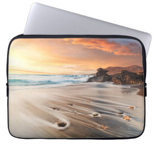 Coastline   Canary Islands, Spain Laptop Sleeve