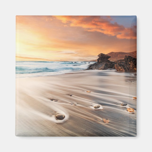 Coastline | Canary Islands, Spain Magnet (Front)