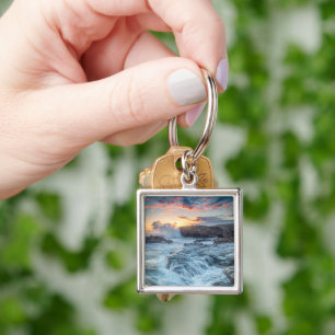 Coastline   Carmel California Key Ring