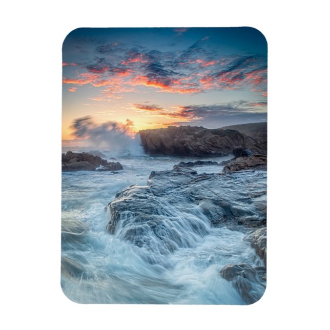 Coastline | Carmel California Magnet (Vertical)