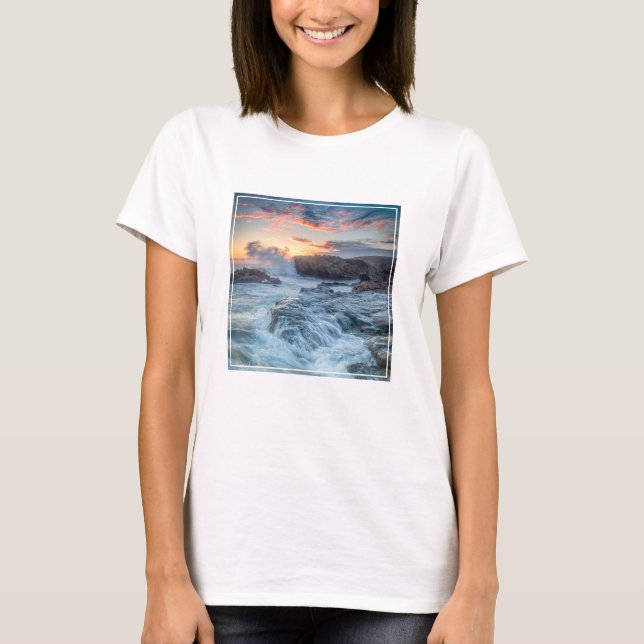 Coastline | Carmel California T-Shirt (Front)