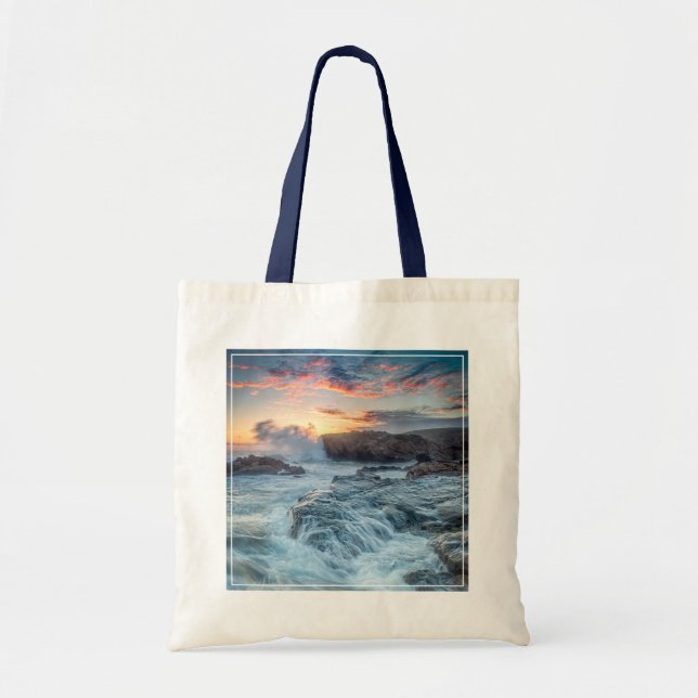 Coastline | Carmel California Tote Bag (Front)