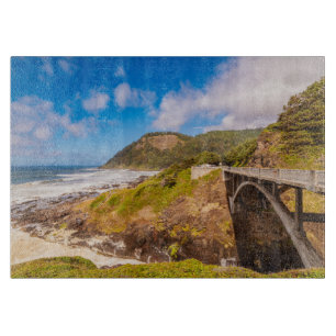 Coastline Cook's Chasm, Yachats, Oregon Cutting Board