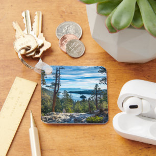 Coastline   Emerald Bay, Lake Tahoe, California Key Ring
