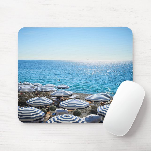 Coastline | French Riviera, Nice France Mouse Pad (With Mouse)
