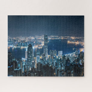 Coastline   Hong Kong Island, Asia Jigsaw Puzzle