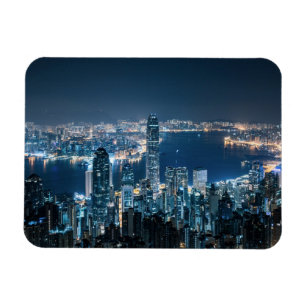 Coastline Hong Kong Island, Asia Magnet