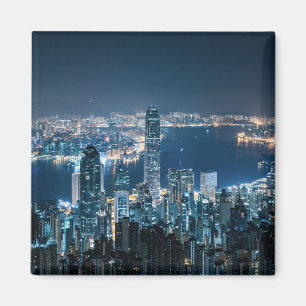 Coastline Hong Kong Island, Asia Magnet