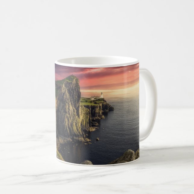 Coastline | Isle of Skye, Scotland Coffee Mug (Front Right)