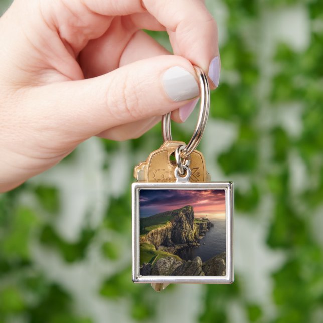 Coastline | Isle of Skye, Scotland Key Ring (Hand)