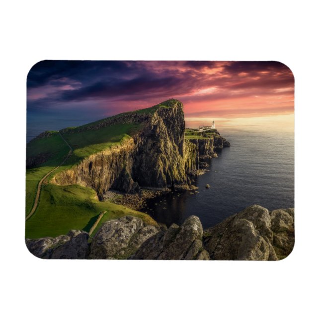 Coastline | Isle of Skye, Scotland Magnet (Horizontal)