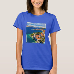 Coastline Korcula Town, Korcula Island, Croatia T-Shirt