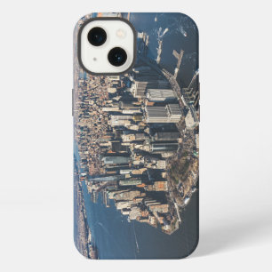 Coastline Manhattan, New York City iPhone 13 Case
