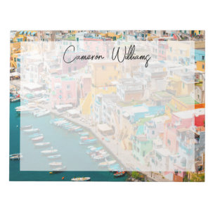 Coastline Naples Italy Notepad