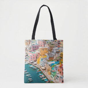 Coastline Naples Italy Tote Bag