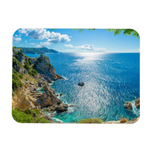 Coastline   Palaiokastritsa, Corfu, Greece Magnet