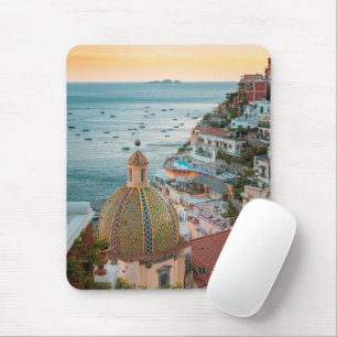 Coastline Positano, Amalfi Coast, Italy Mouse Pad