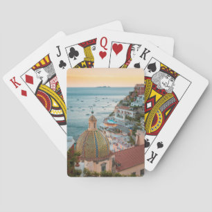 Coastline Positano, Amalfi Coast, Italy Playing Cards