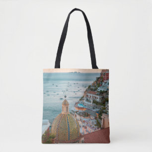 Coastline Positano, Amalfi Coast, Italy Tote Bag