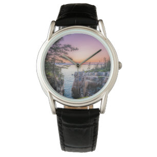 Coastline Ravens Nest Acadia National Park Maine Watch