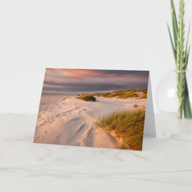 Coastline | Saltum Beach, Denmark Card (Front)
