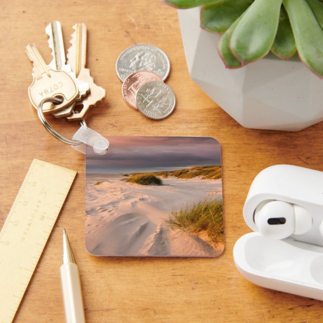 Coastline | Saltum Beach, Denmark Key Ring (Desk)
