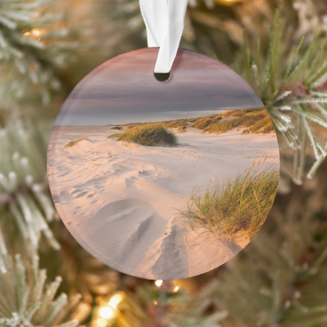 Coastline | Saltum Beach, Denmark Ornament (Tree)