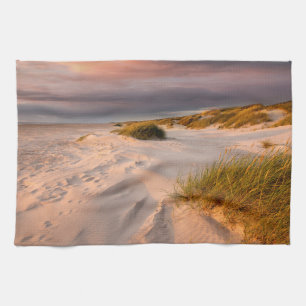Coastline Saltum Beach, Denmark Tea Towel