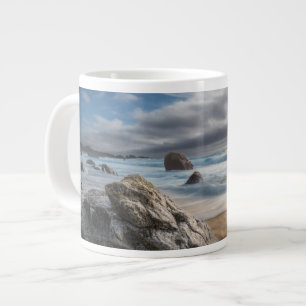 Coastline Stormy Big Sur, California Large Coffee Mug