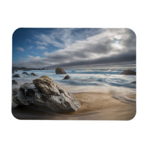 Coastline Stormy Big Sur, California Magnet