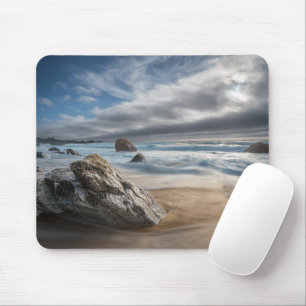 Coastline Stormy Big Sur, California Mouse Pad